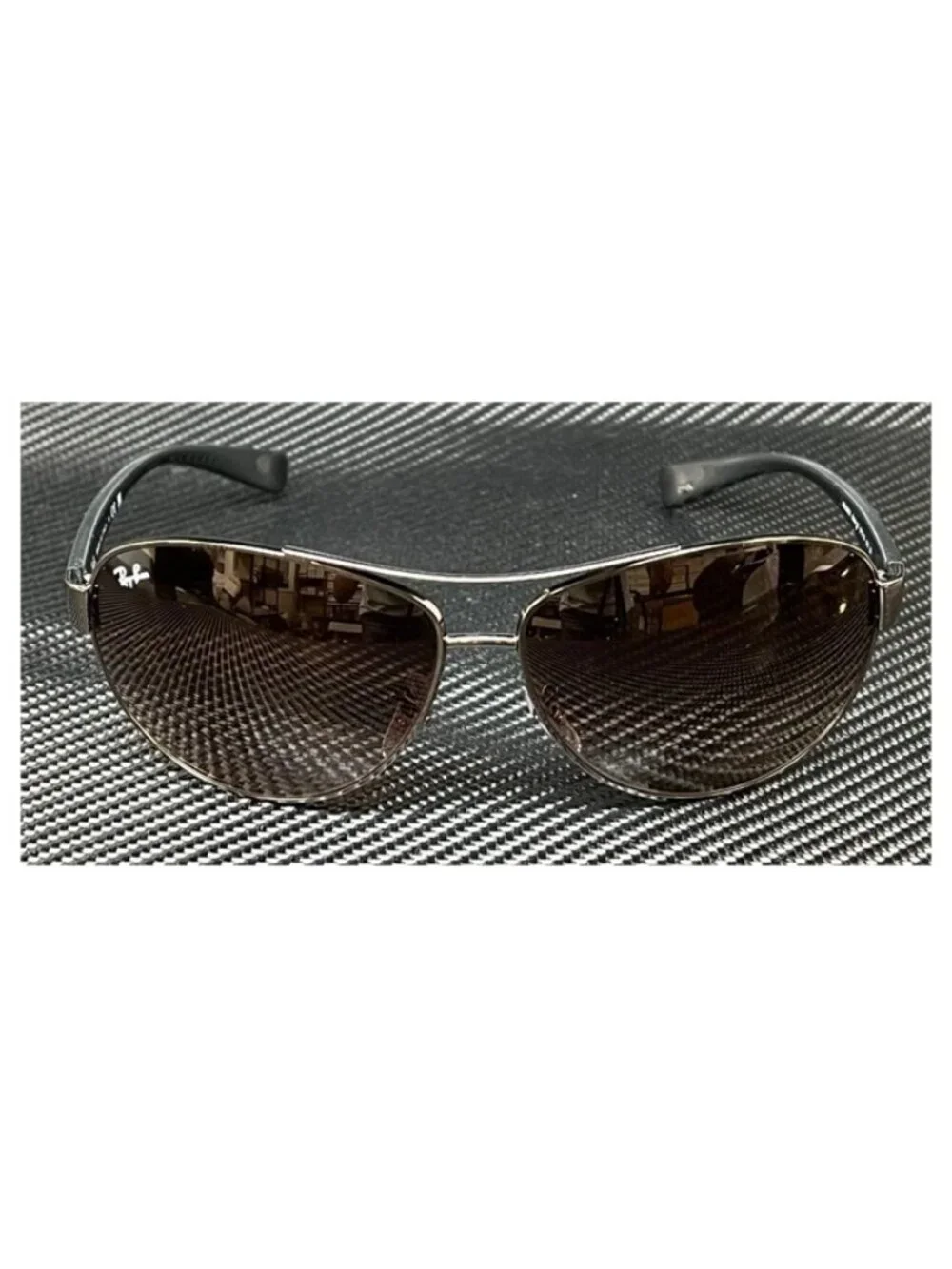 New Ray Ban Men  Gunmetal Sunglasses  67- 13- 130
